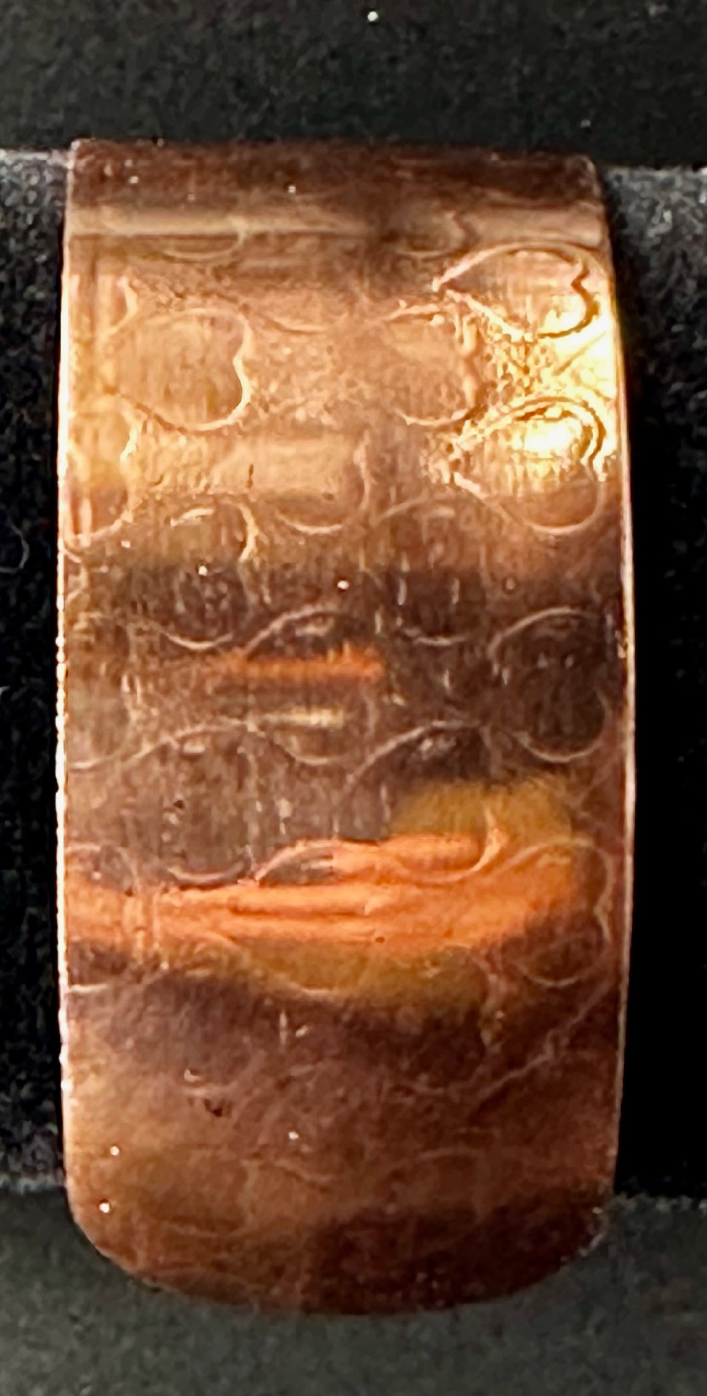 Copper Cuff Bracelet - Faint of Heart